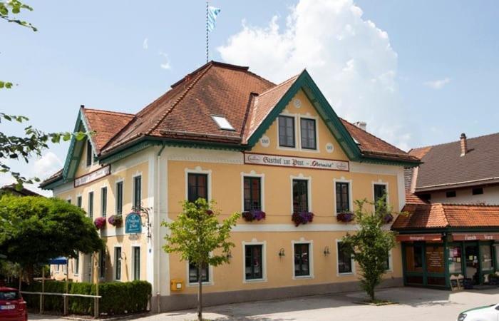 Gasthof Zur Post Oberwirt Chieming Buitenkant foto